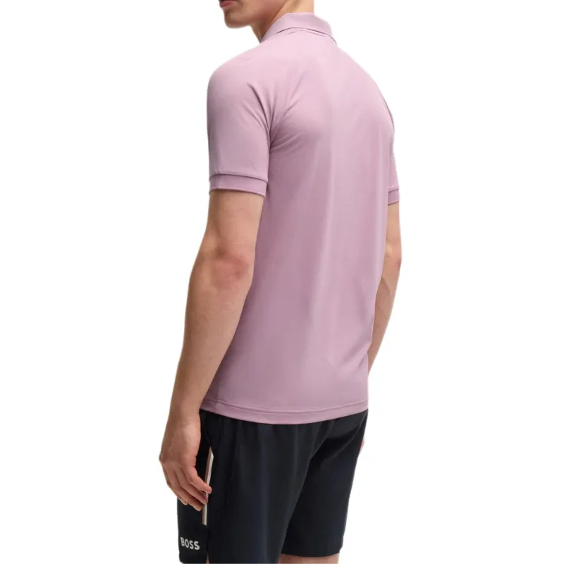 HUGO BOSS x Matteo Berrettini Polo Shirt Men's Pink-3
