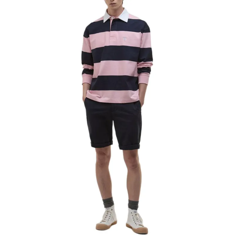 BARBOUR Polo Shirts Men Pink-2