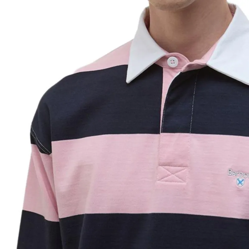 BARBOUR Polo Shirts Men Pink-6