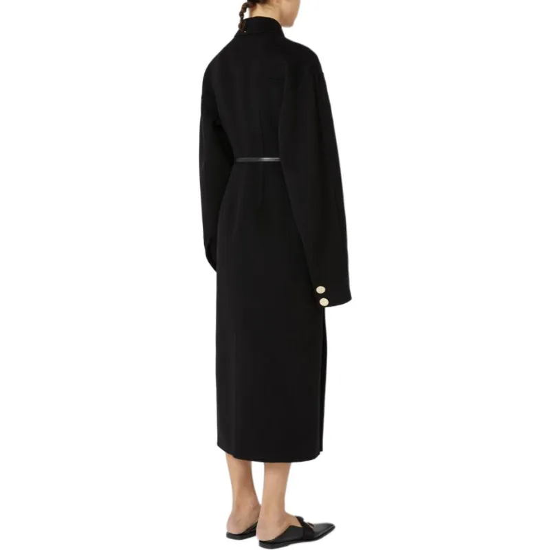 SportMax Coats Women's Black-3
