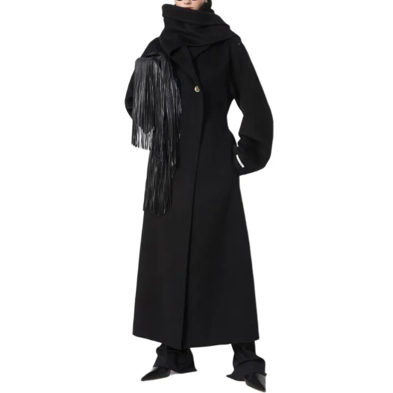 SportMax Coats Women's Black-2