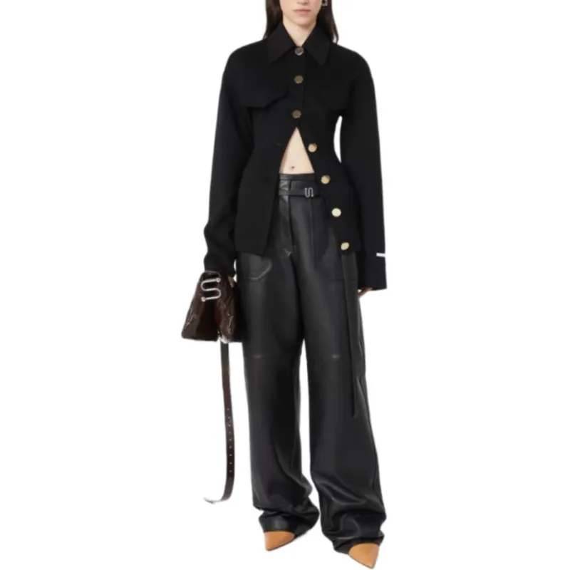 SportMa Jackets & Coats Women's Black-3