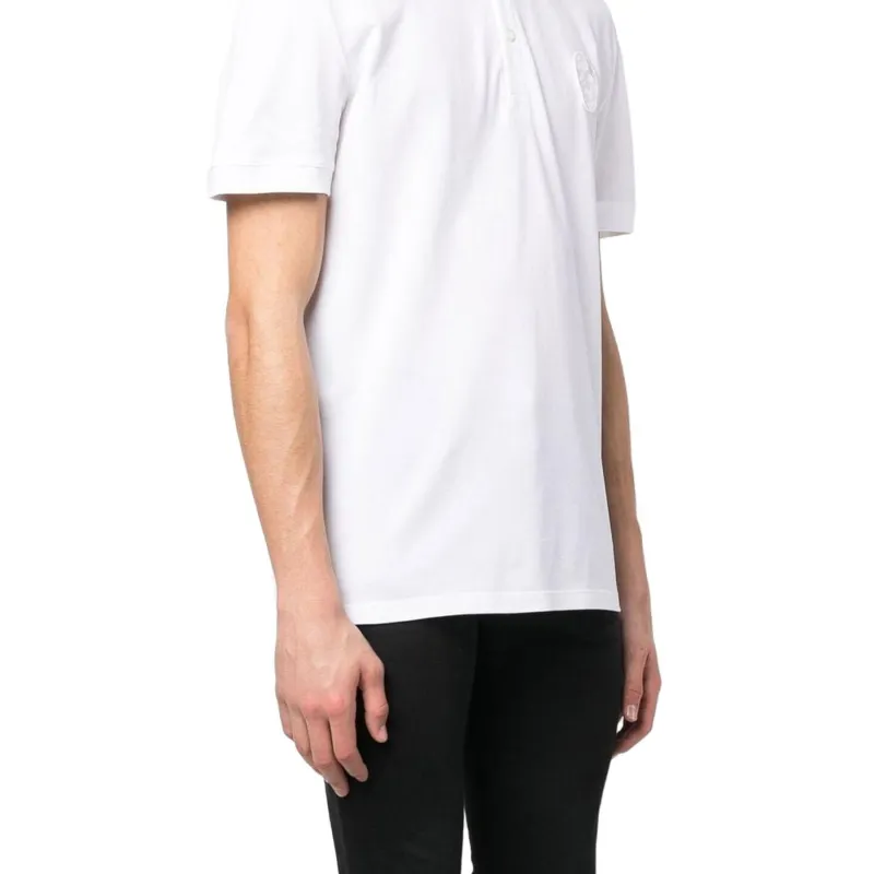 Alexander McQueen Skull patch Polo Shirt-4