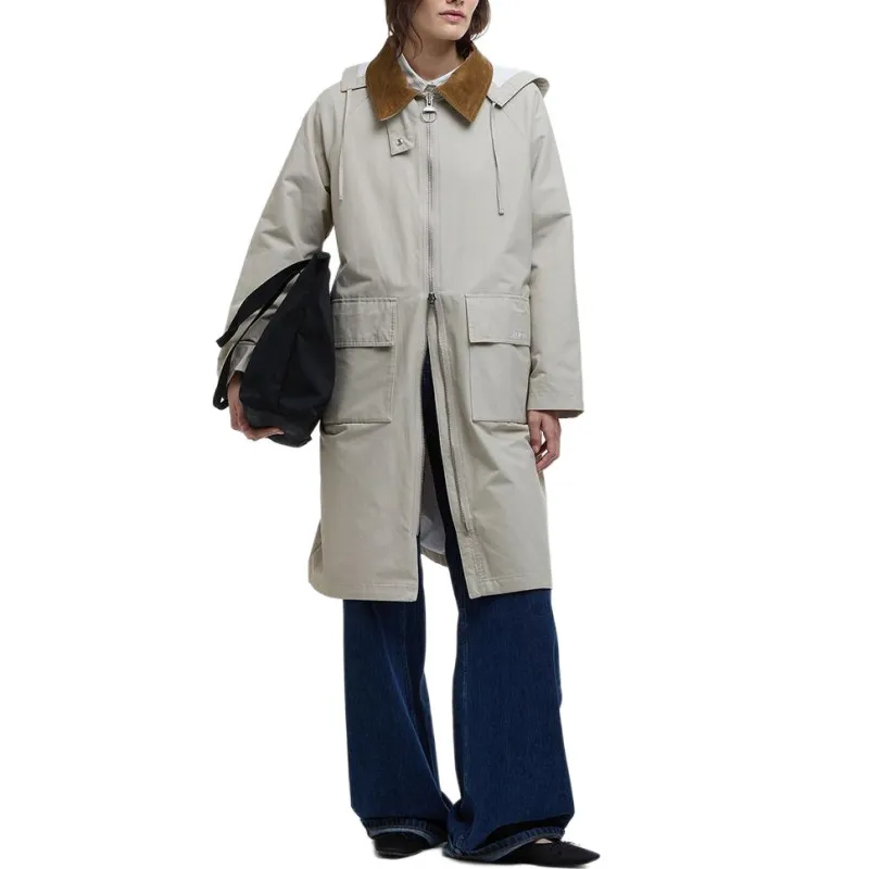 BARBOUR Trench Coat Women's Beige-2