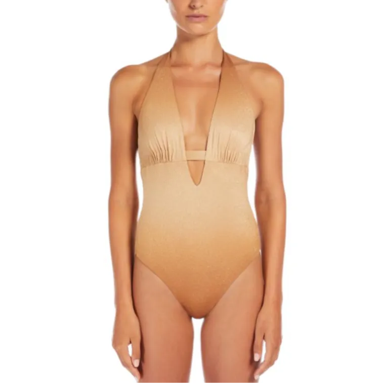 MaxMara One piece Swimsuit Women's Gold-1