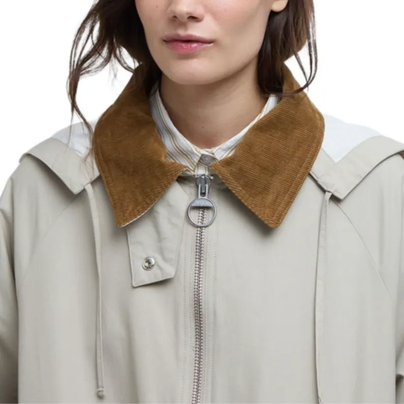 BARBOUR Trench Coat Women's Beige-5