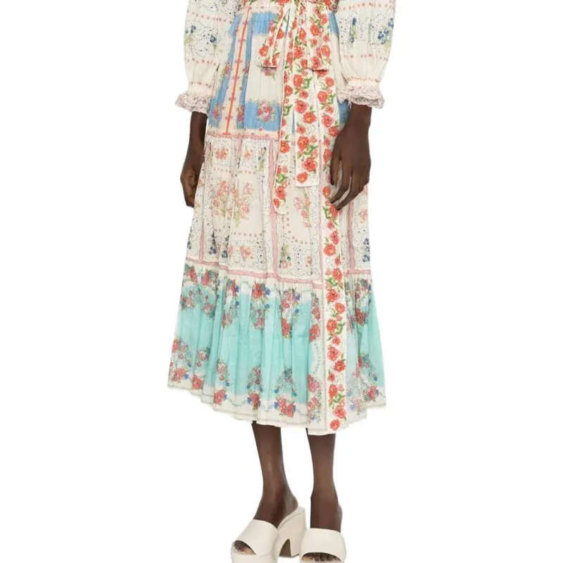Zimmermann Long Sleeved Dresses Women's White-4