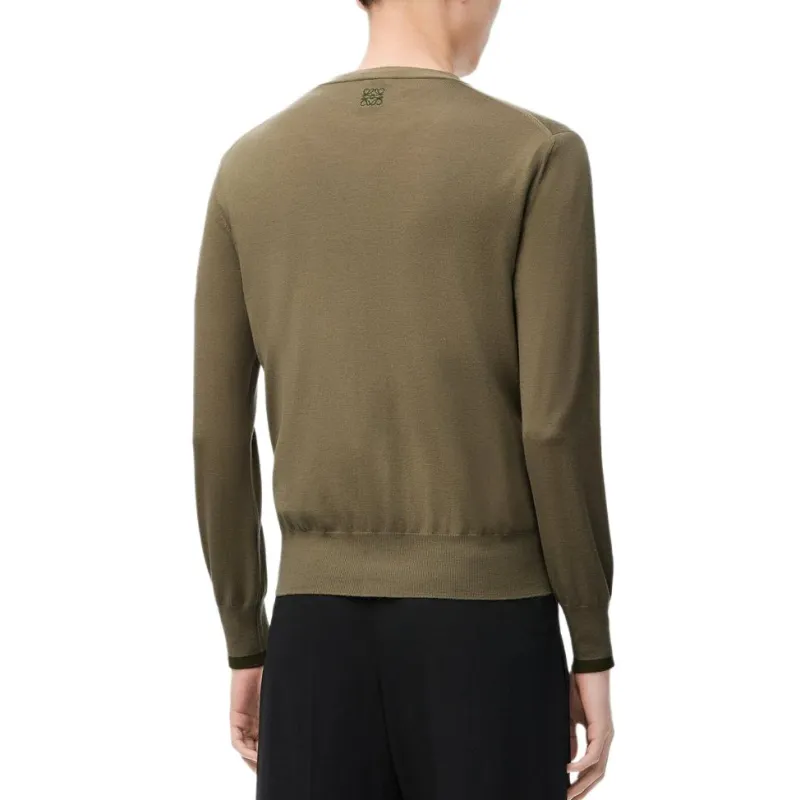 LOEWE Sweaters Men Green-3