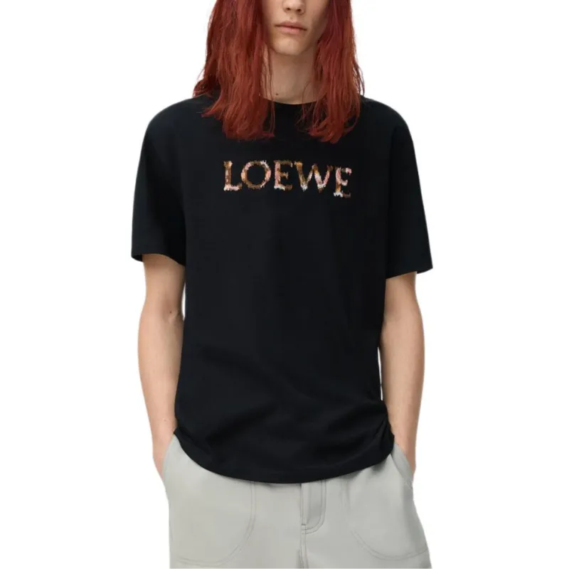 LOEWE T Shirts Men Black-1