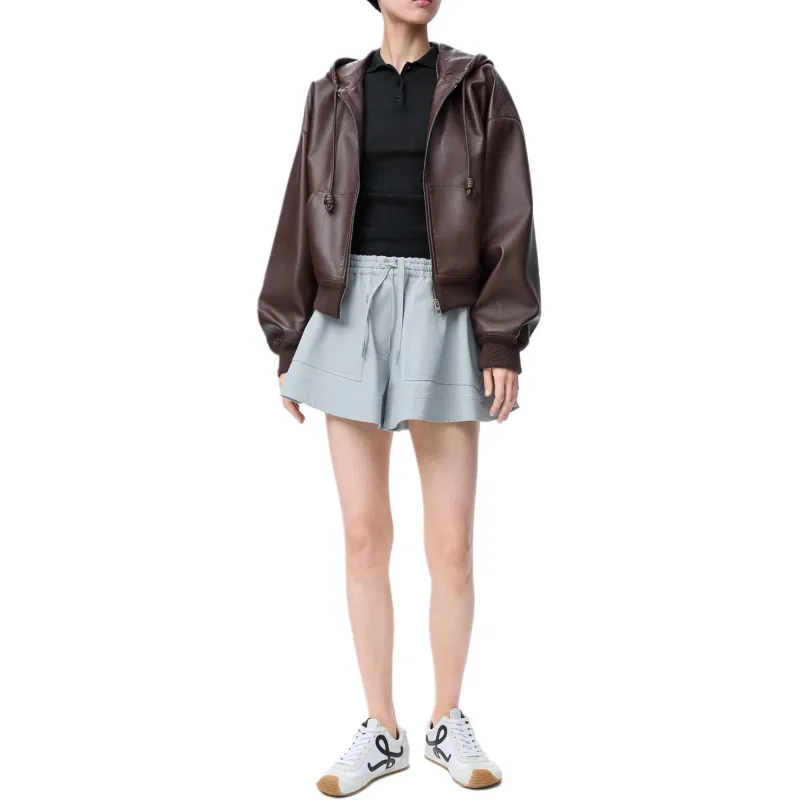 LOEWE SS25 Polo Shirt Women's Black-2