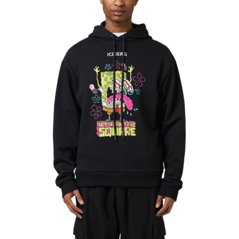 Iceberg Motif print Hoodie-1