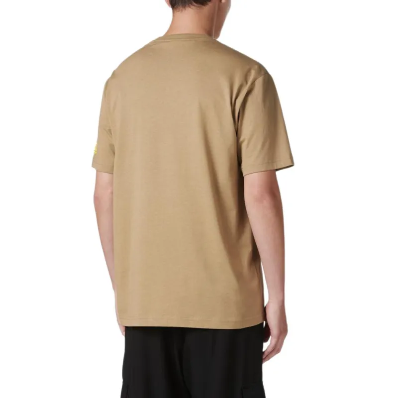 Iceberg Pattern Printed Crewneck T Shirt-2