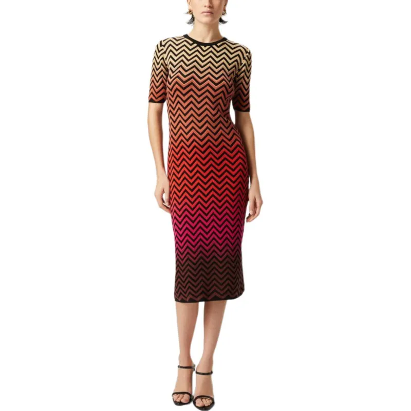 MISSONI Zigzag pattern Midi Dress-1