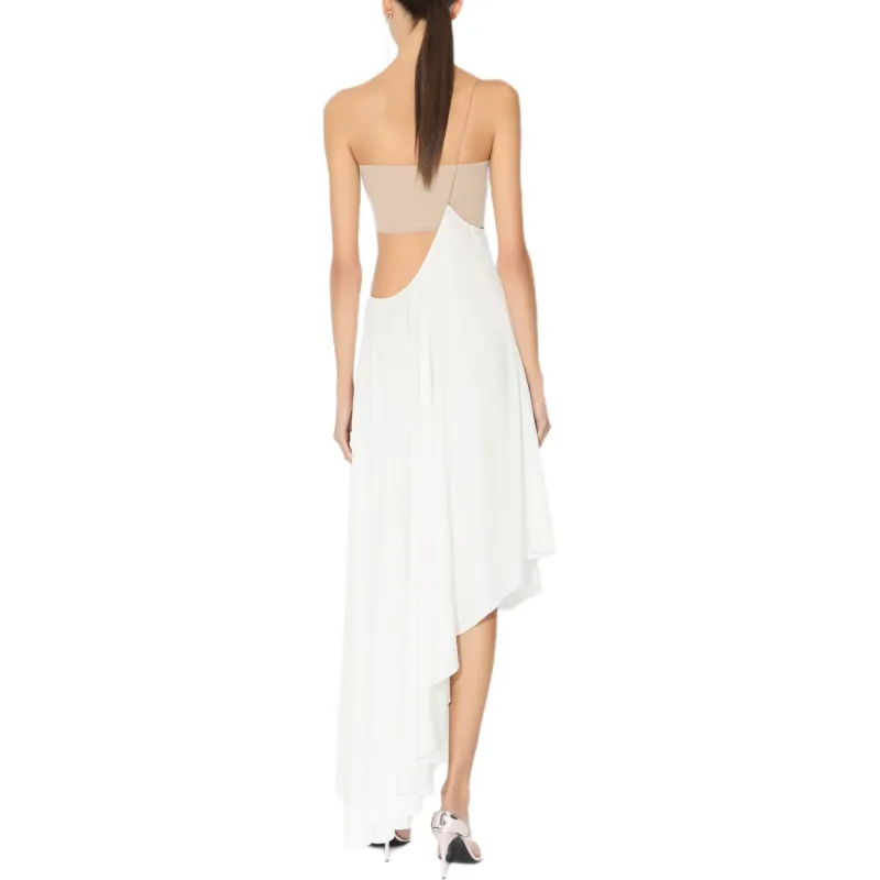 Alaia Casual Long Skirts Women's White-4