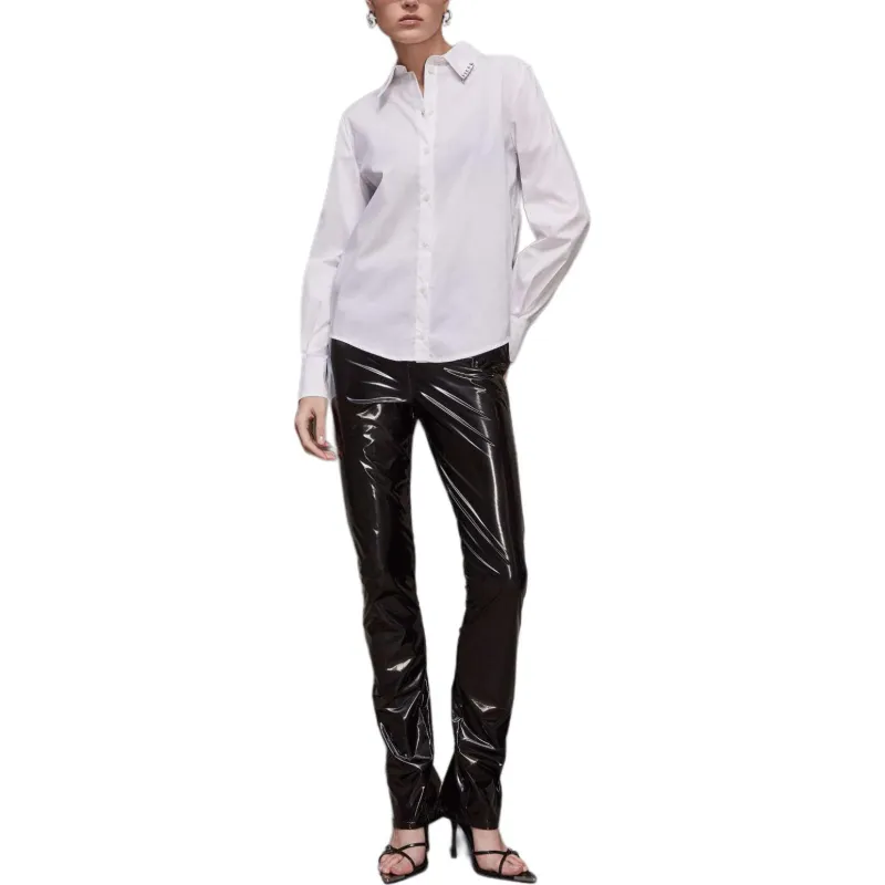 Patrizia Pepe Piercing detail Shirt-3