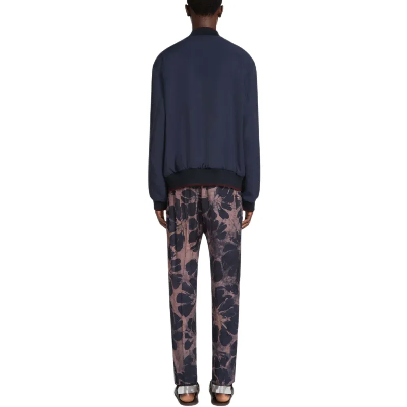 DRIES VAN NOTEN Zip Up Reversible Bomber Jacket-2