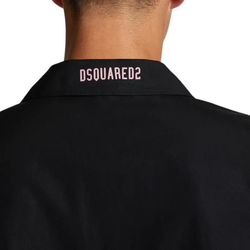 DSQUARED 2 Stud Detailing Short Sleeves Shirt-4
