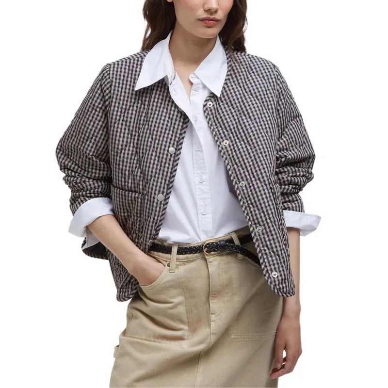 BARBOUR Check Monroe Jacket-3