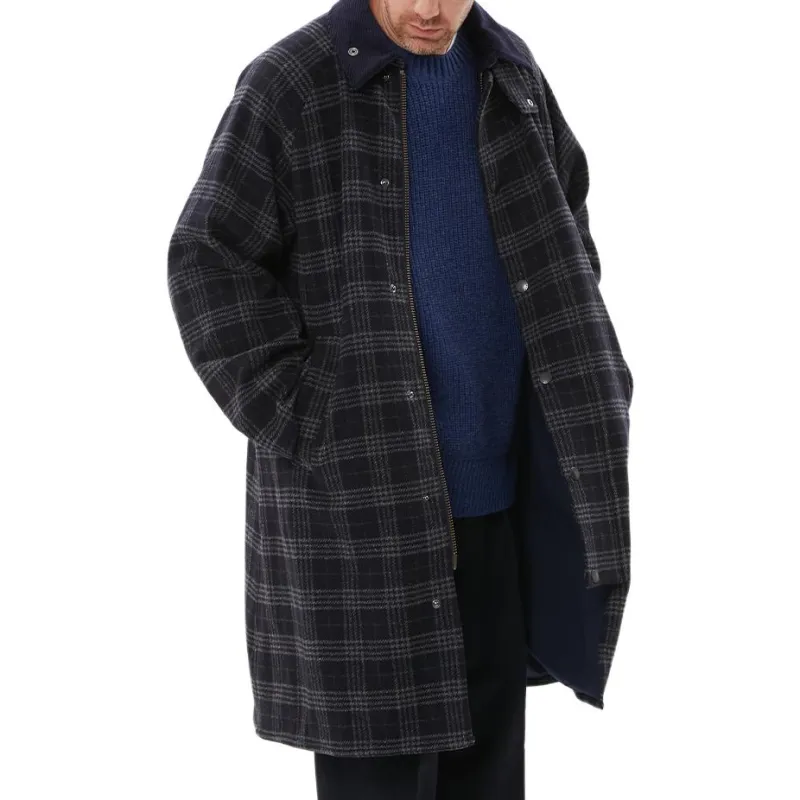 BARBOUR Coats Men Blue Gray-2
