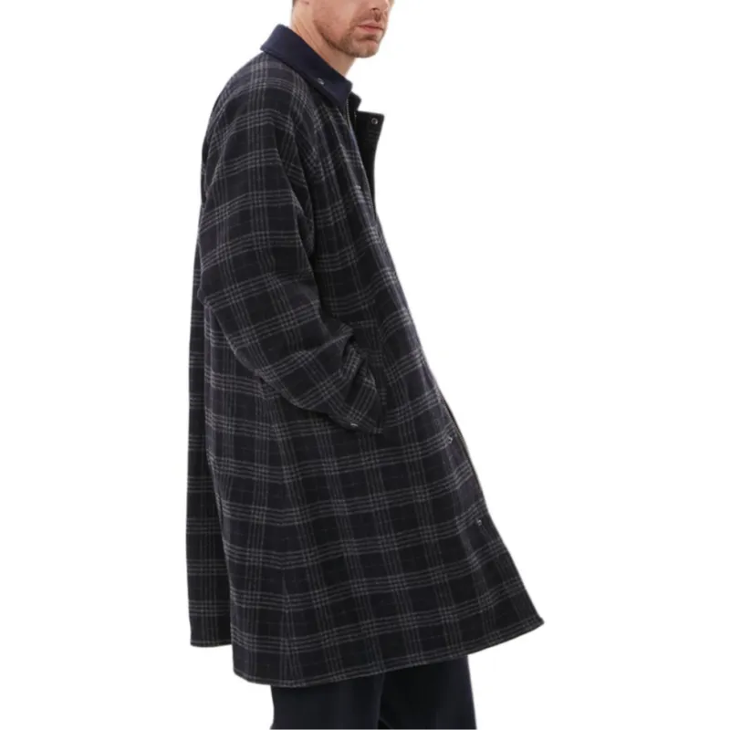 BARBOUR Coats Men Blue Gray-5