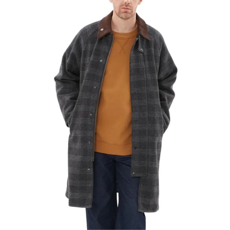 BARBOUR Coats Men Gray-3