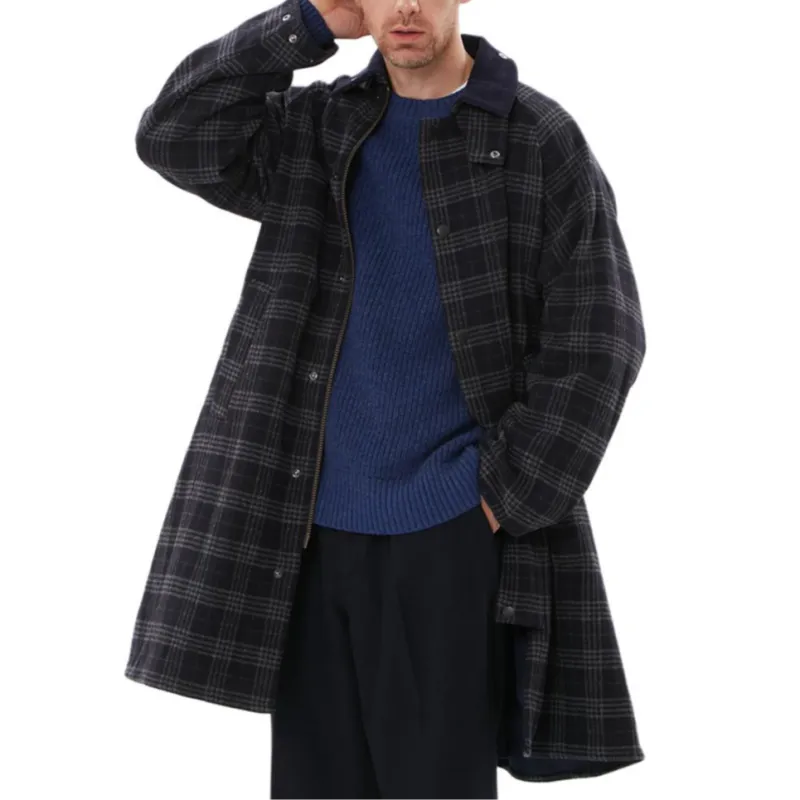 BARBOUR Coats Men Blue Gray-3