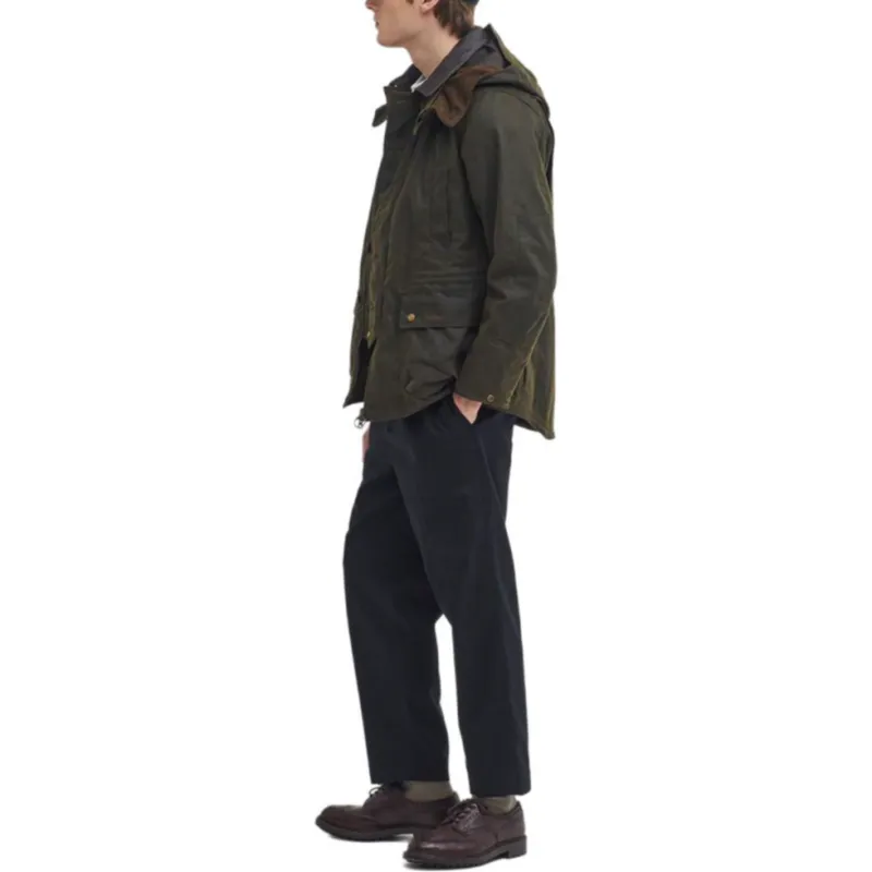 BARBOUR Jackets Coats Men's Army Green-4
