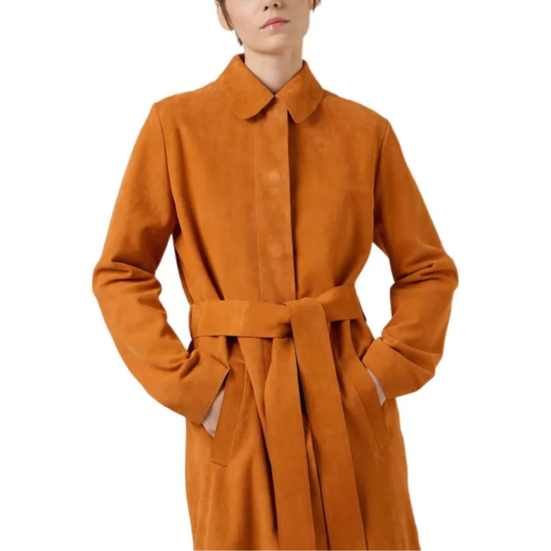 Iceberg Suede Coat-4