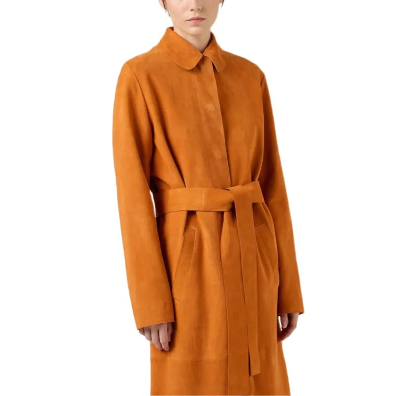 Iceberg Suede Coat-5