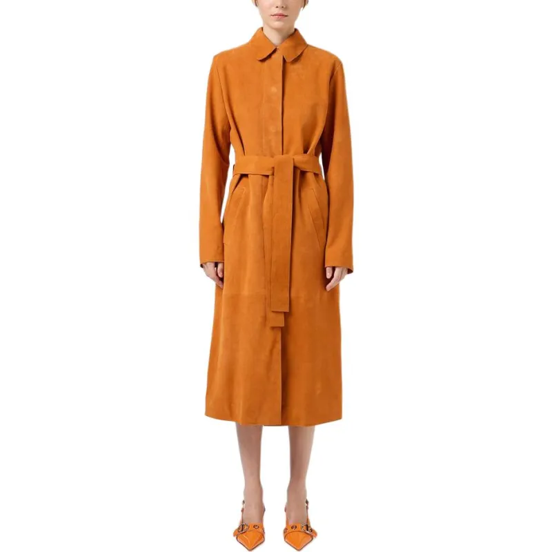 Iceberg Suede Coat-1