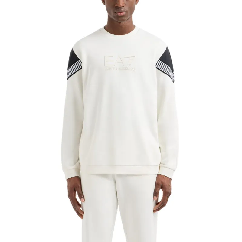 EMPORIO ARMANI EA7 Sweatshirt Men's White-1