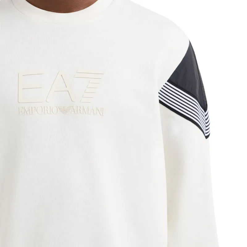 EMPORIO ARMANI EA7 Sweatshirt Men's White-4