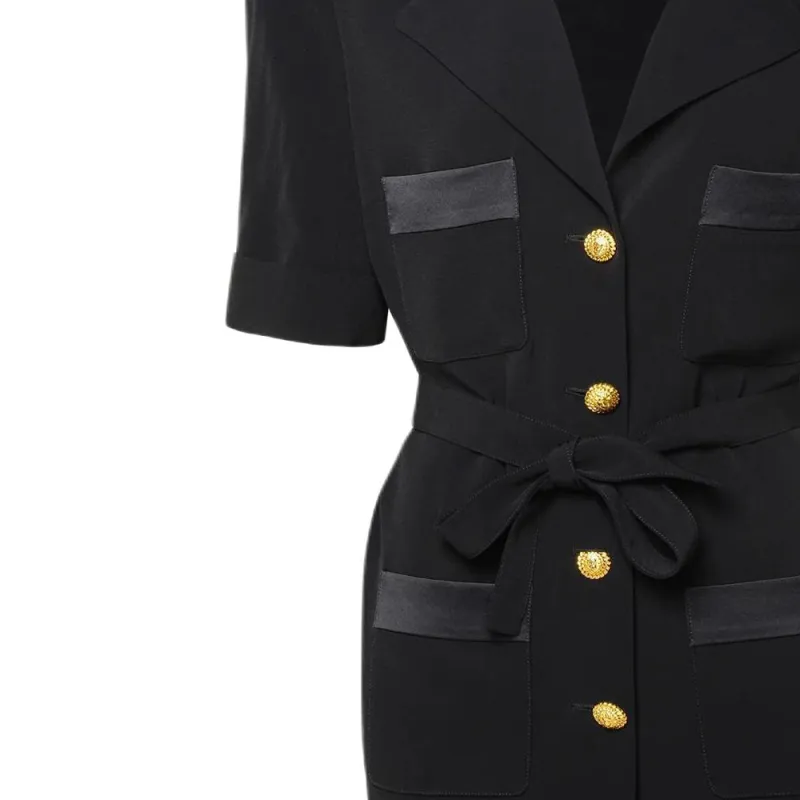 BALMAIN Crepe Safari Shirt-4