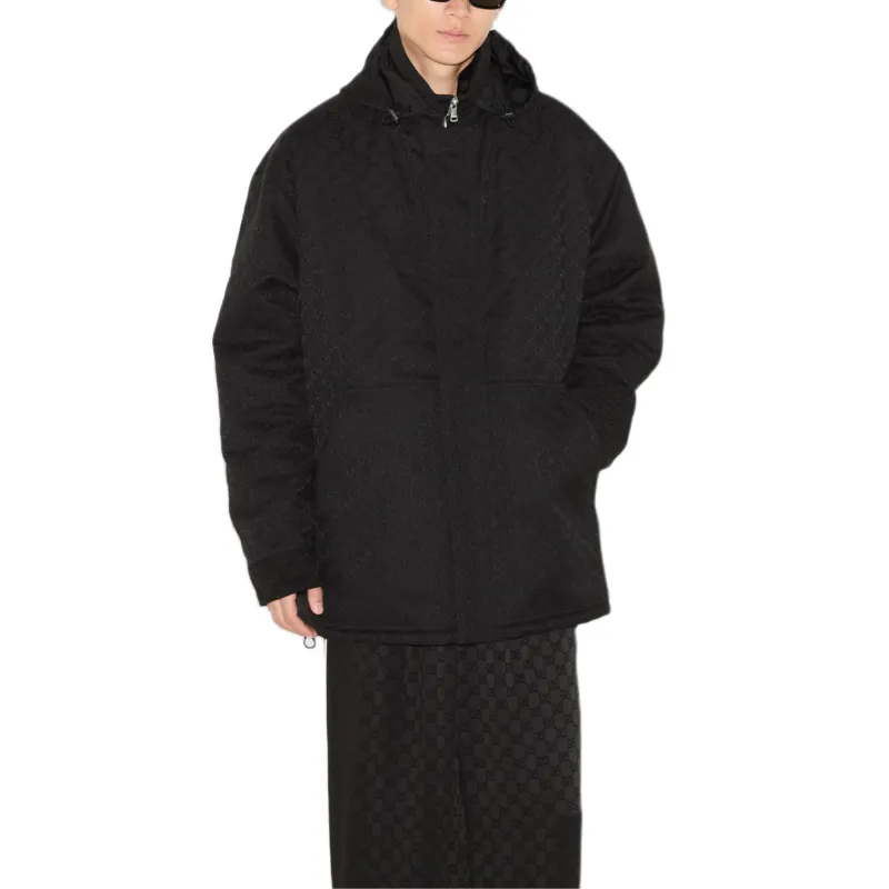 GUCCI SS25 Coat Jacket Men's Black-3