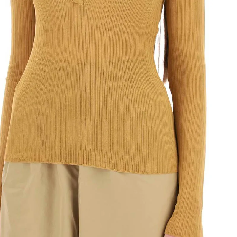 MaxMara T Shirts Women's Yellow-4