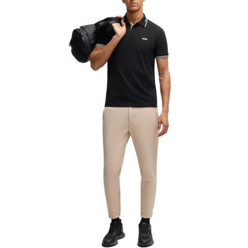 HUGO BOSS Polo Shirt Men's Black-1