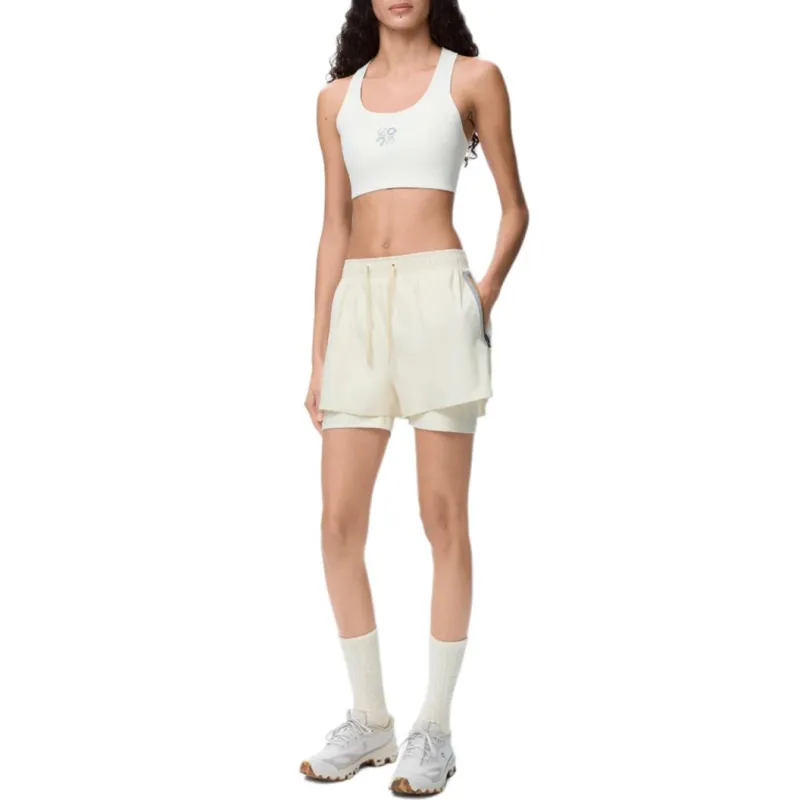 LOEWE SS25 Casual Shorts Women's Ivory-1