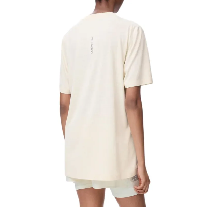 LOEWE SS25 T Shirt Unisex Ivory-4