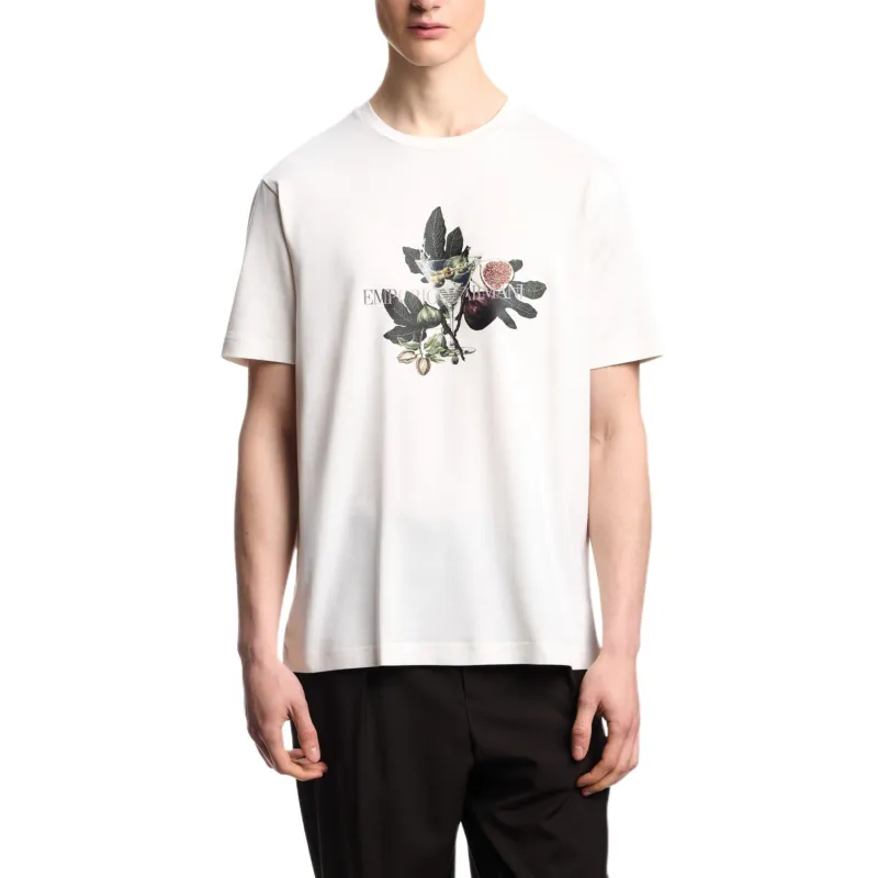 EMPORIO ARMANI T Shirt Men's Starlight White-1