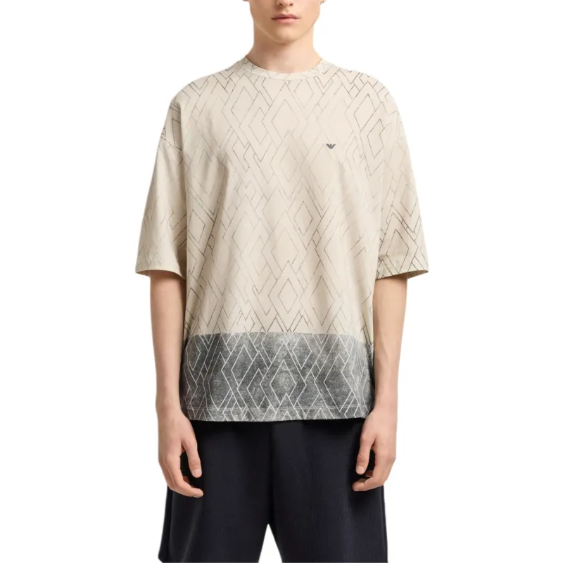 EMPORIO ARMANI T Shirt Men's Beige-1
