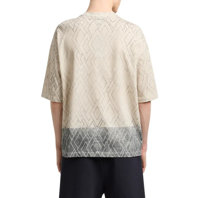 EMPORIO ARMANI T Shirt Men's Beige-3