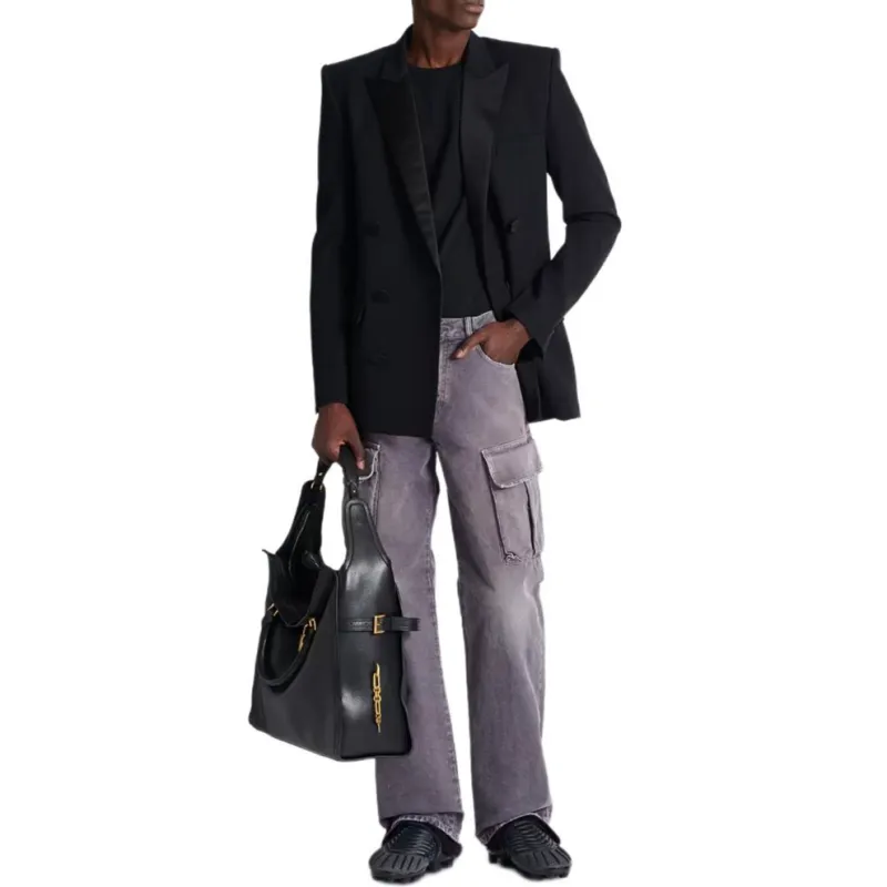 BALMAIN Jeans Men Gray-2