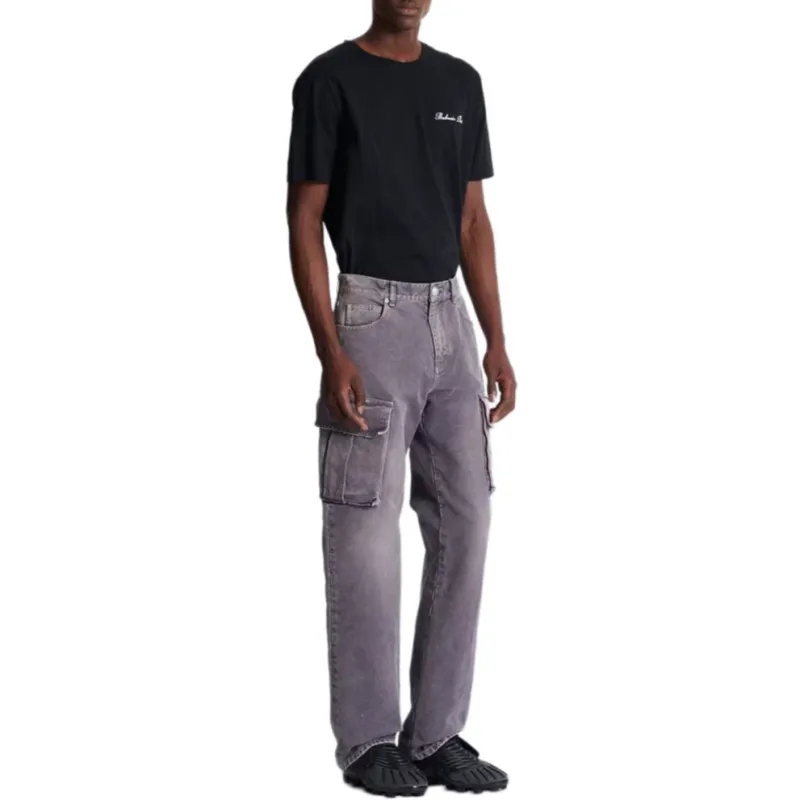 BALMAIN Jeans Men Gray-4