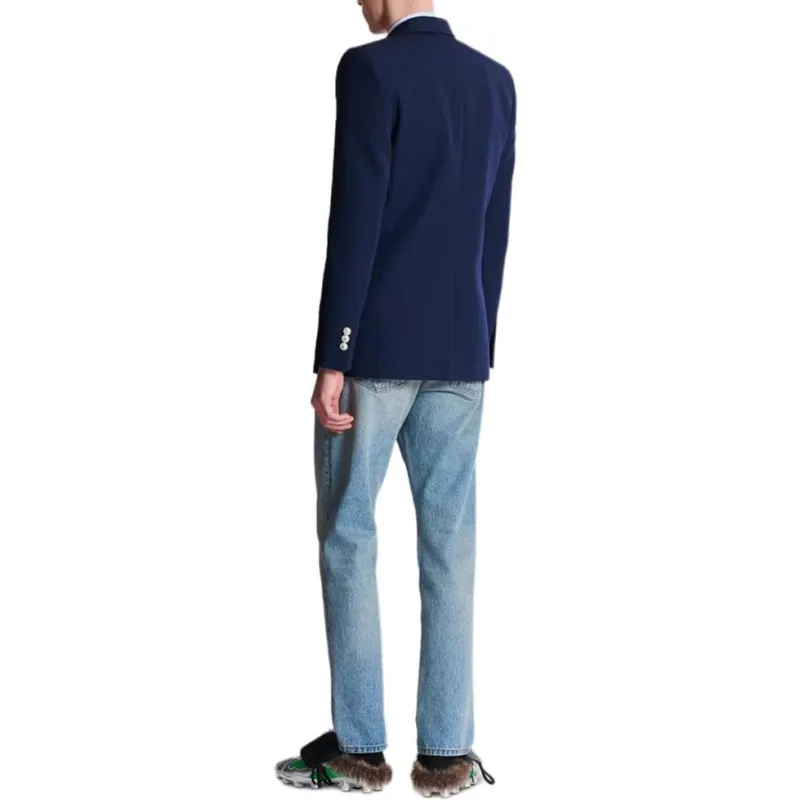 BALMAIN Grain De Poudre Blazer-2