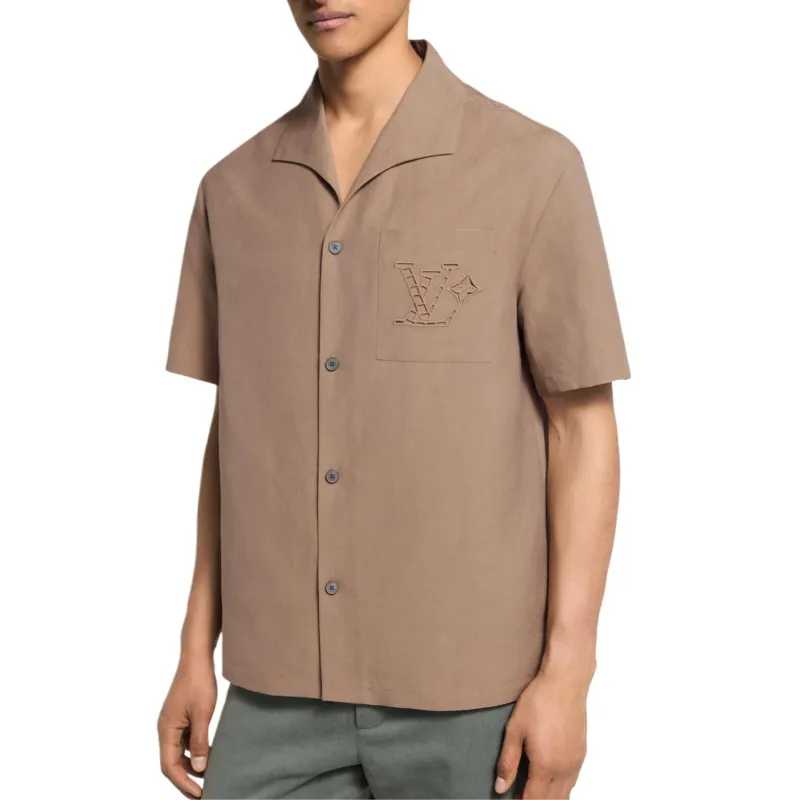 LOUIS VUITTON Embroidered Summer Shirt-2