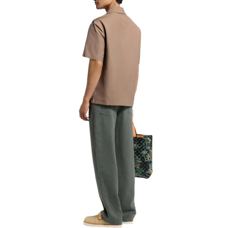 LOUIS VUITTON Embroidered Summer Shirt-4