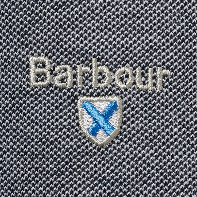 BARBOUR SS25 Polo Shirt Unisex Gray-2