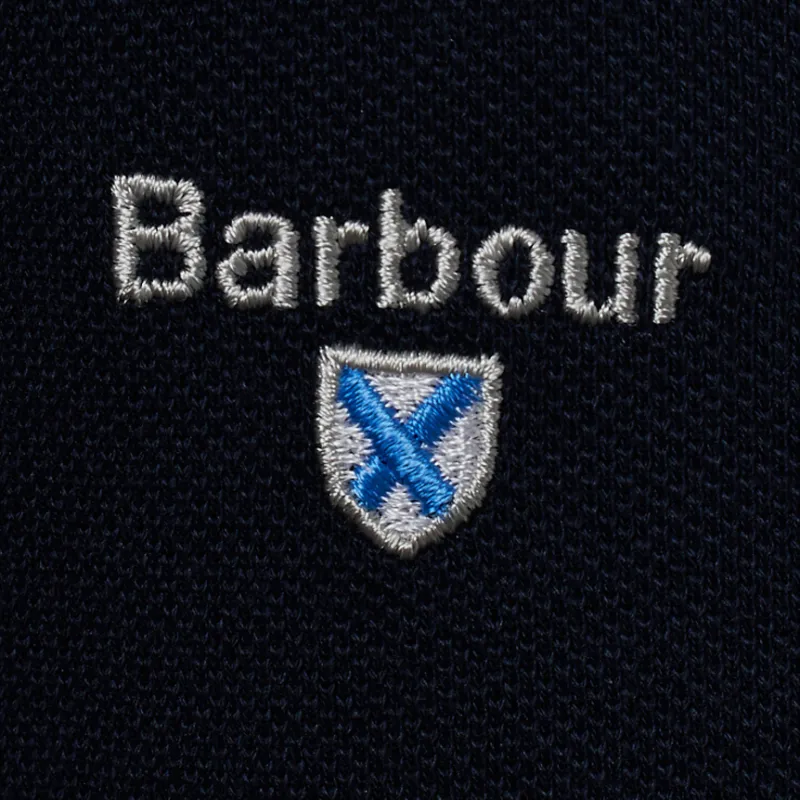 BARBOUR SS25 Polo Shirt Unisex Dark Blue-2