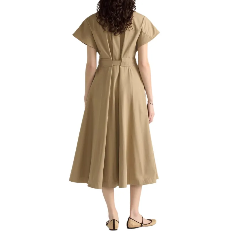 DIOR Dioriviera Short Sleeved Dress Women's Beige-3