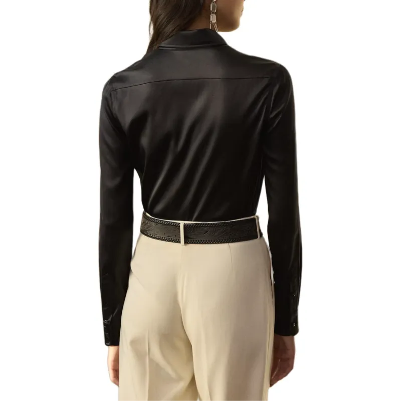 Ralph Lauren Collection Shirt Women's Black-4